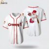 Grumpy Dwarf White Red Disney Unisex Cartoon Baseball Jersey 1 jersey