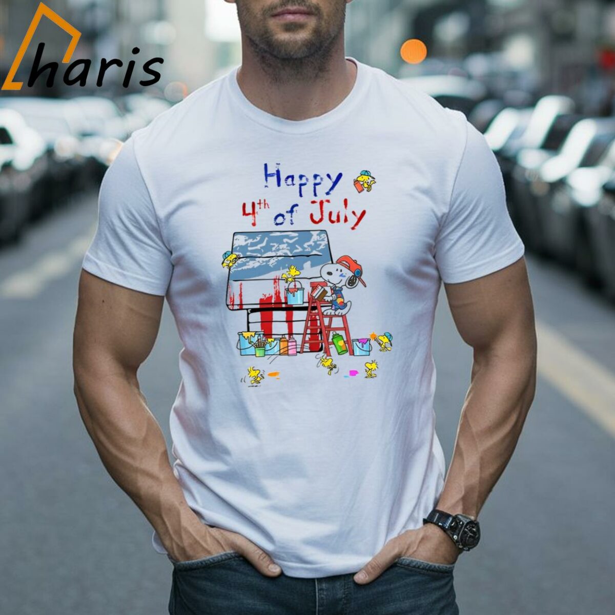 Happy 4th July Independence Day Snoopy Woodstock Shirt 2 Shirt