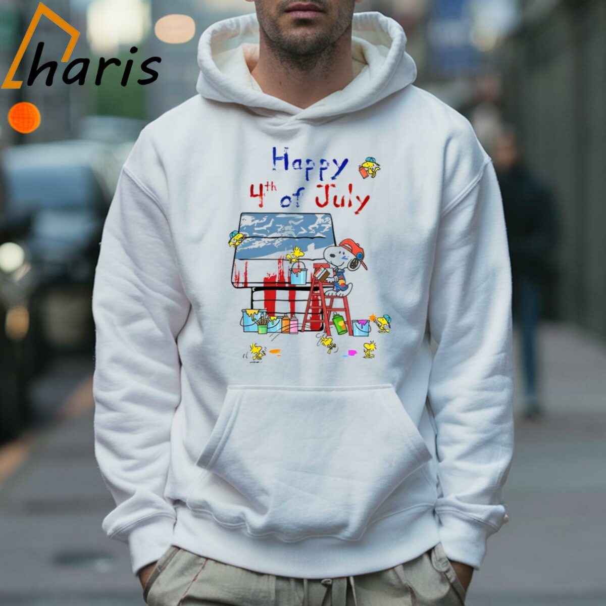 Happy 4th July Independence Day Snoopy Woodstock Shirt 5 Hoodie