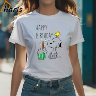 Happy Birthday Woodstock and Snoopy Shirt Snoopy Birthday Shirt 1 Shirt