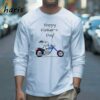 Happy Father's Day Snoopy Joe Cool Dad Motorcycle Shirt 3 Long sleeve shirt
