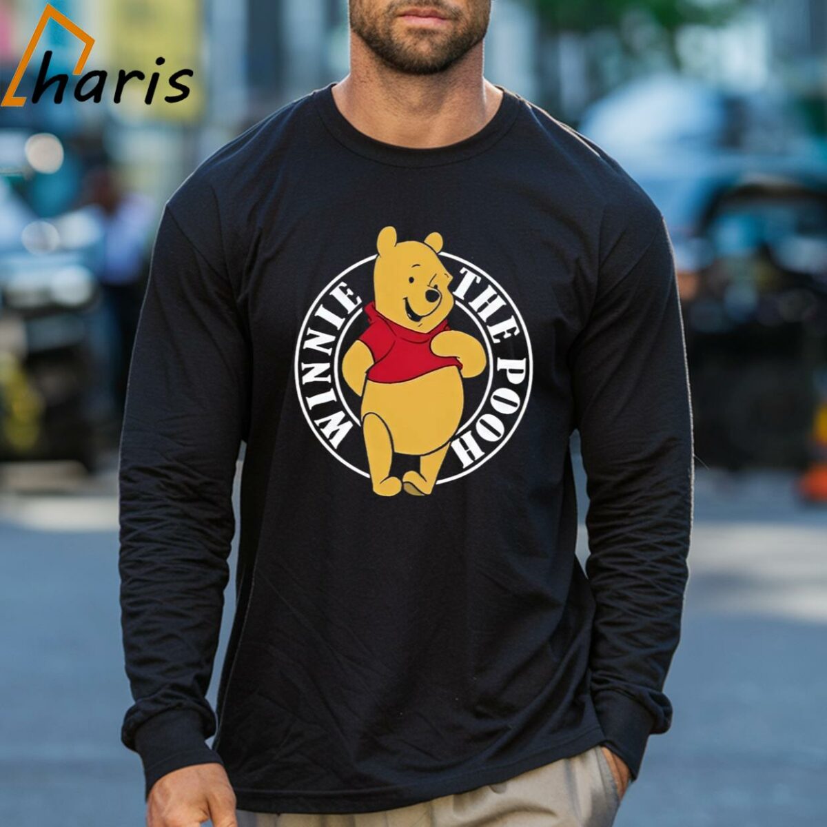 Happy Winnie The Pooh Bear Tigger Piglet T shirt 3 Long sleeve shirt