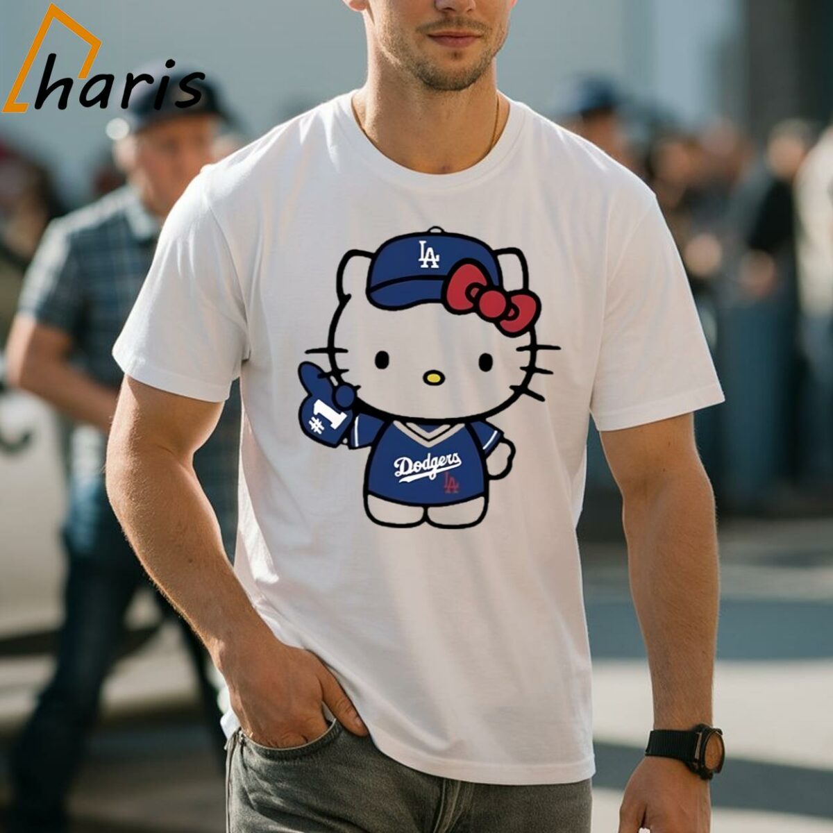 Hello Kitty Los Angeles Dodgers Shirt 1 Shirt
