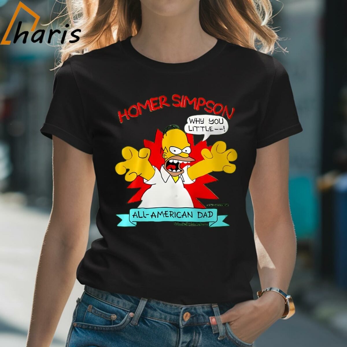 Homer Simpson All american Dad Shirt 2 Shirt