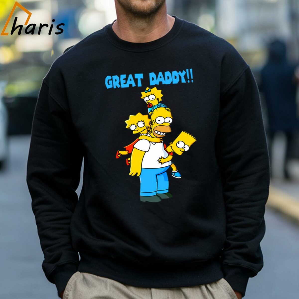 Homer Simpson Father Day T shirt Homer Simpson Dad Gift 4 Sweatshirt