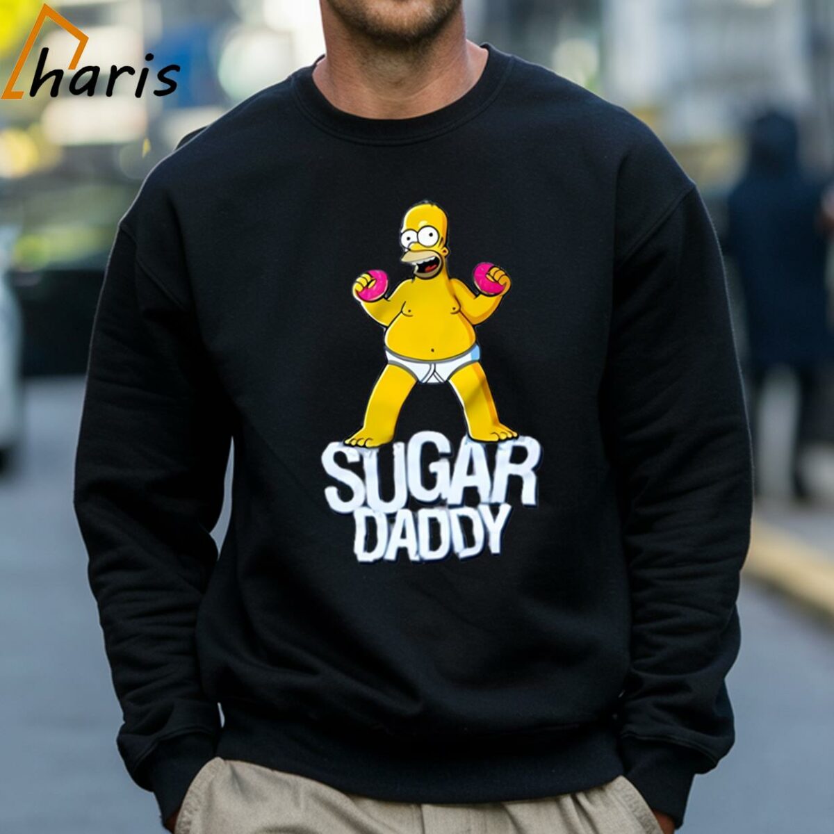 Homer Simpson Sugar Daddy T shirt 4 Sweatshirt