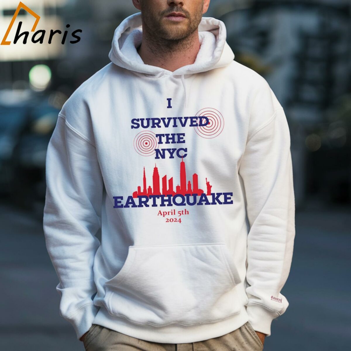 I Survived The NYC Earthquake April 5th 2024 Shirt 5 Hoodie