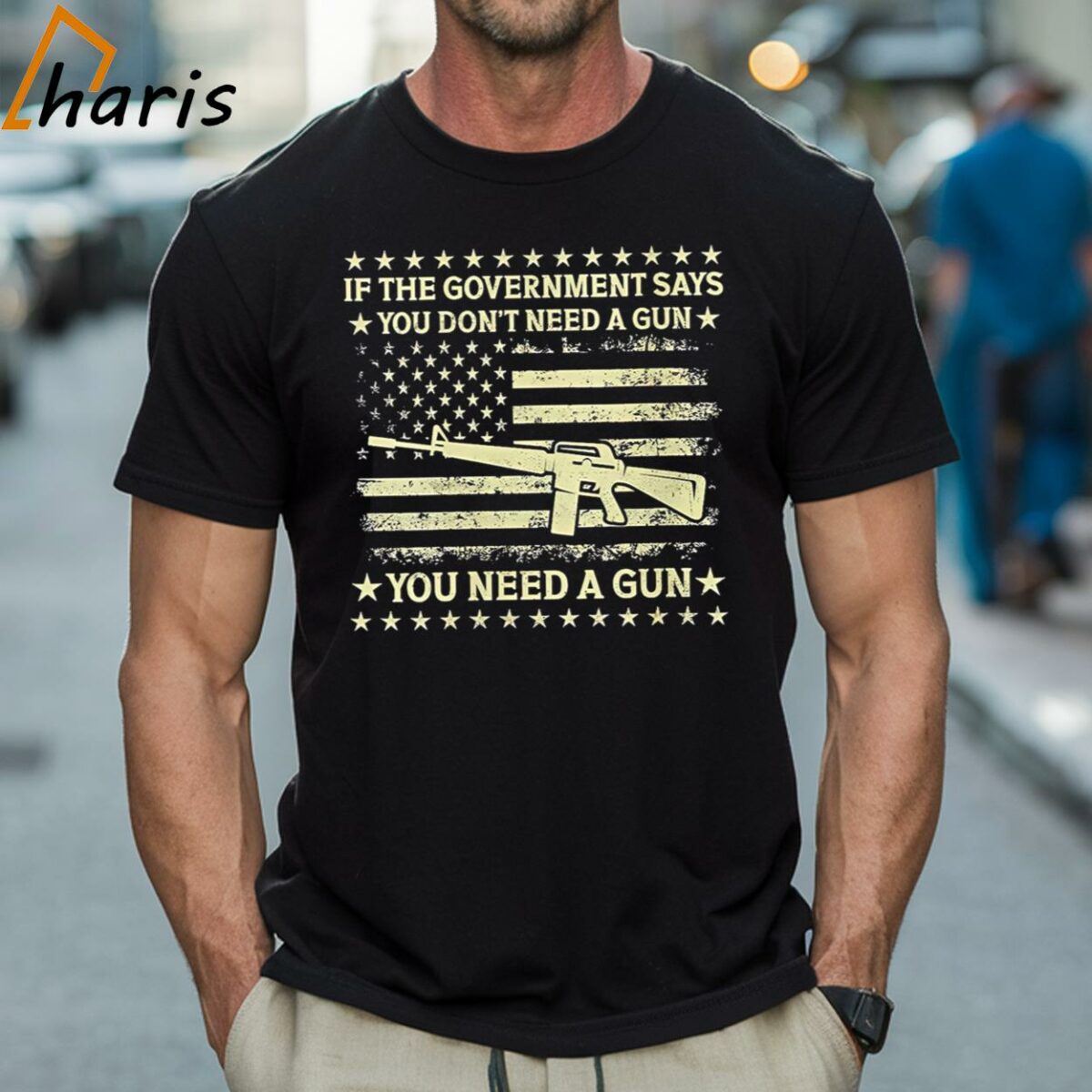 If The Government Says You Dont Need A Gun Flag 4th Of July Shirt 1 Shirt