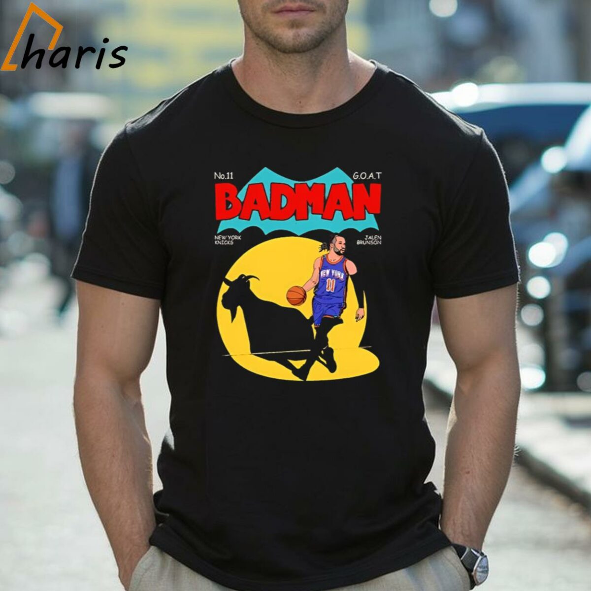 Jalen Brunson New York Knicks Badman No 11 Goat Shirt 2 Shirt