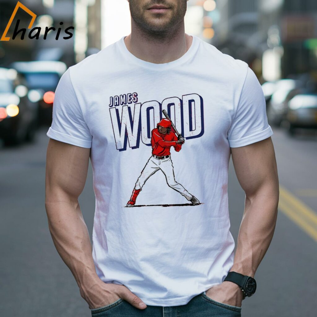 James Wood Washington Nationals Player Shirt