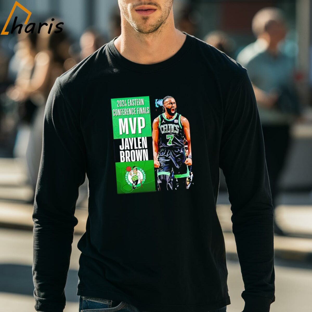 Jaylen Brown 2024 Eastern Conference Finals MVP Shirt 4 long sleeve shirt