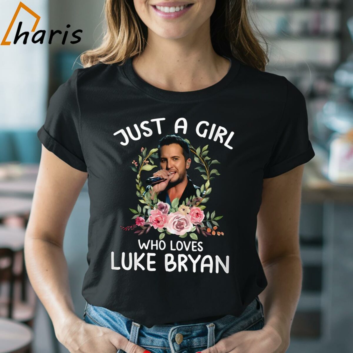 Just A Girl Who Loves Luke Bryan T shirt 2 Shirt