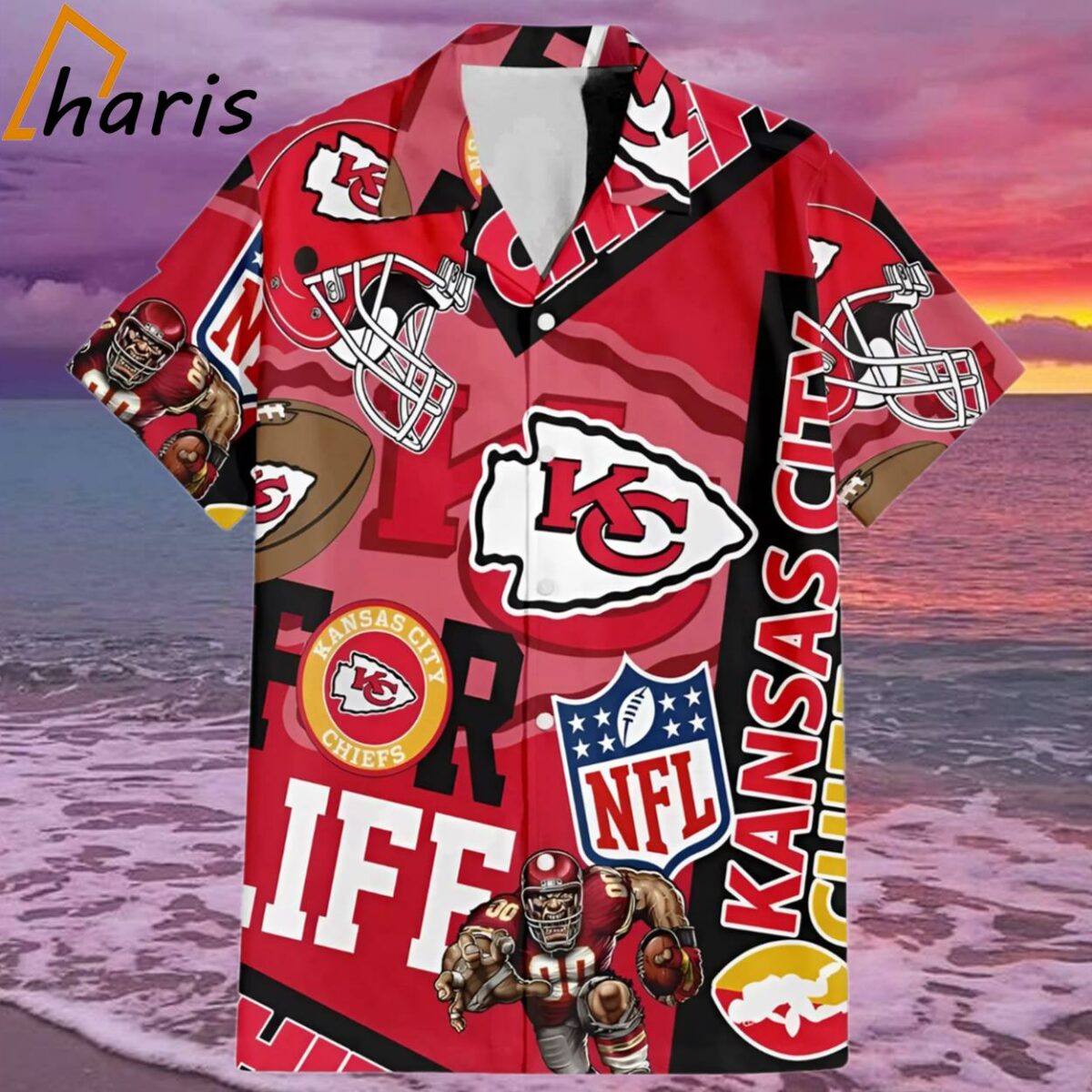 Kansas City Chiefs NFL Summer Hawaiian Shirt 1 2