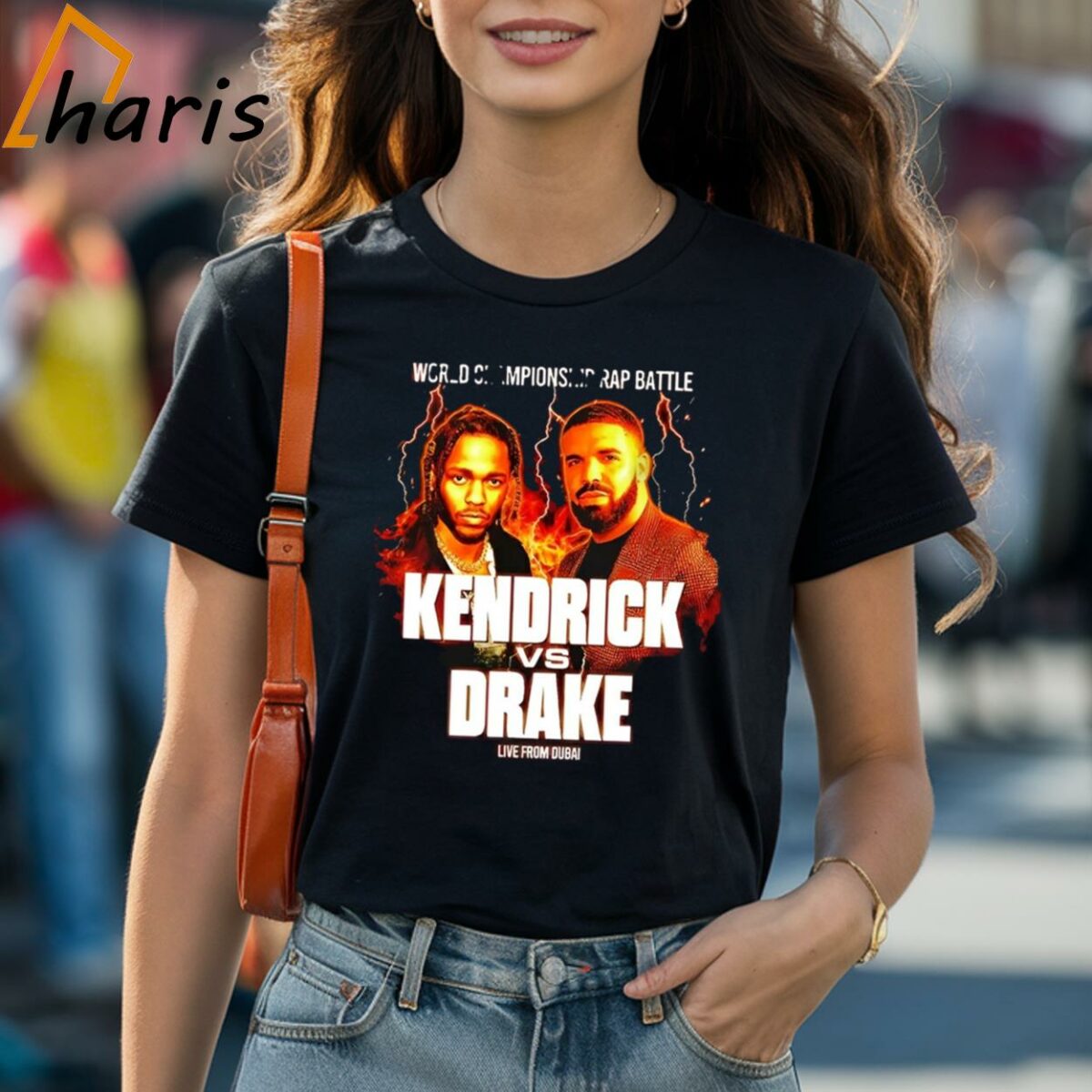 Kendrick Lamar Vs Drake World Championship Rap Battle Live From Dubai Shirt 1 Shirt