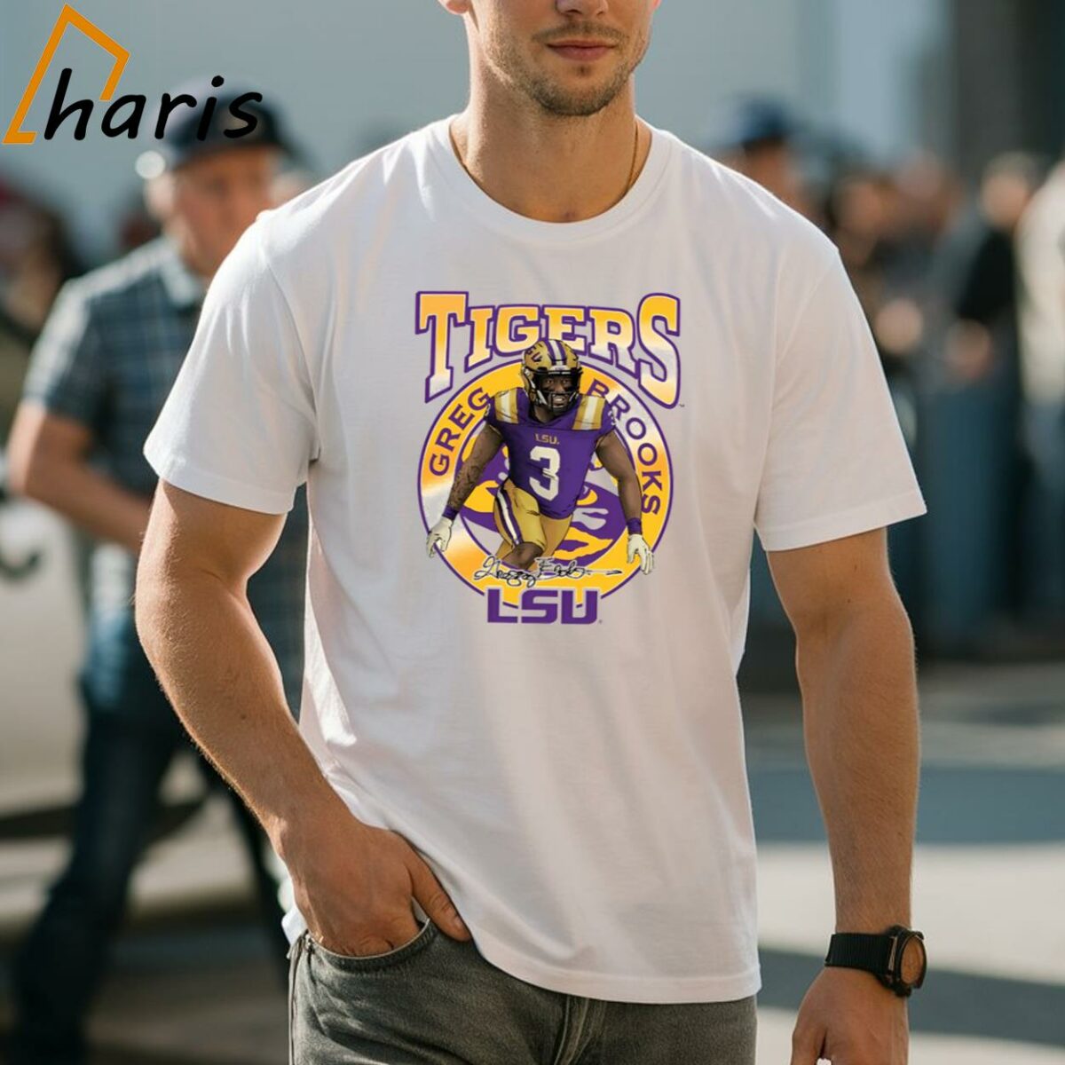 LSU Tigers Greg Brooks Eye of the Tiger Shirt 1 Shirt