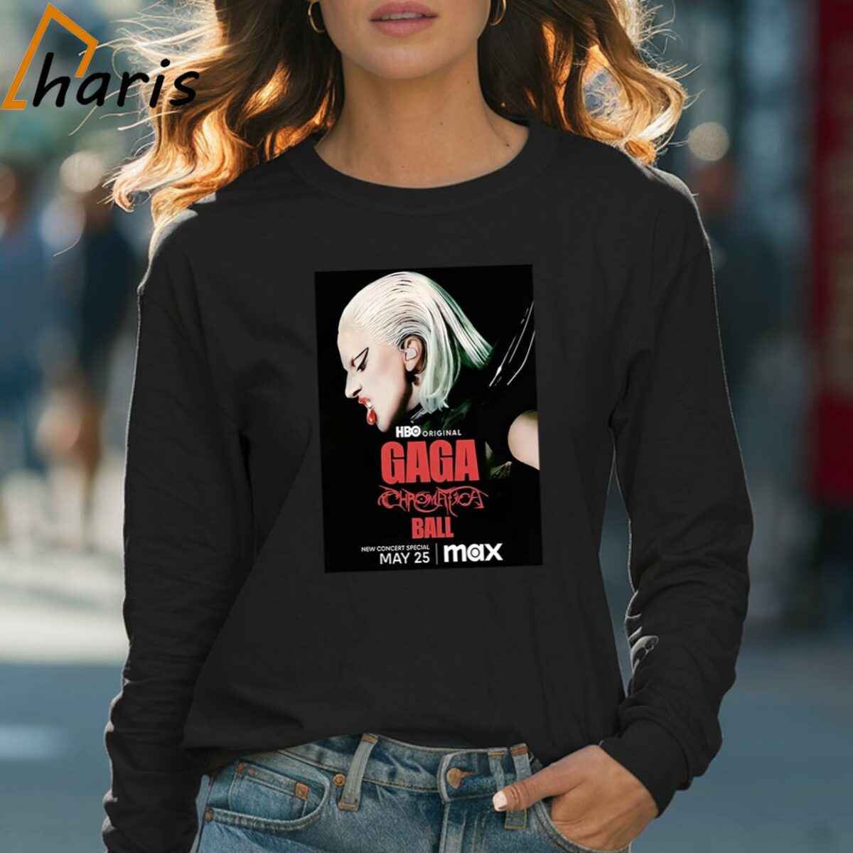 Lady Gaga Chromatica Ball New Concert 2024 Special Lady Gaga On May 25 T shirt 4 Long sleeve shirt