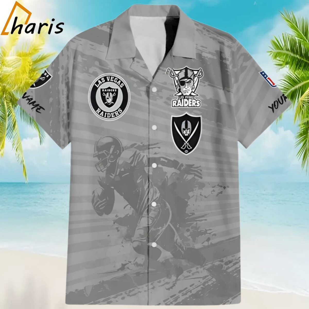 Las Vegas Raiders Hawaiian Shirt 1 1