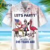 Let's Party Flamingo American Flag Trendy Hawaiian Shirt 1 1