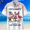 Let's Party Flamingo American Flag Trendy Hawaiian Shirt 2 2
