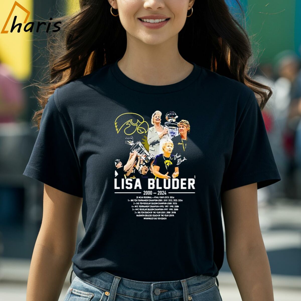 Lisa Bluder 2000 2024 Thank You For The Memories Signature Shirt 2 Shirt