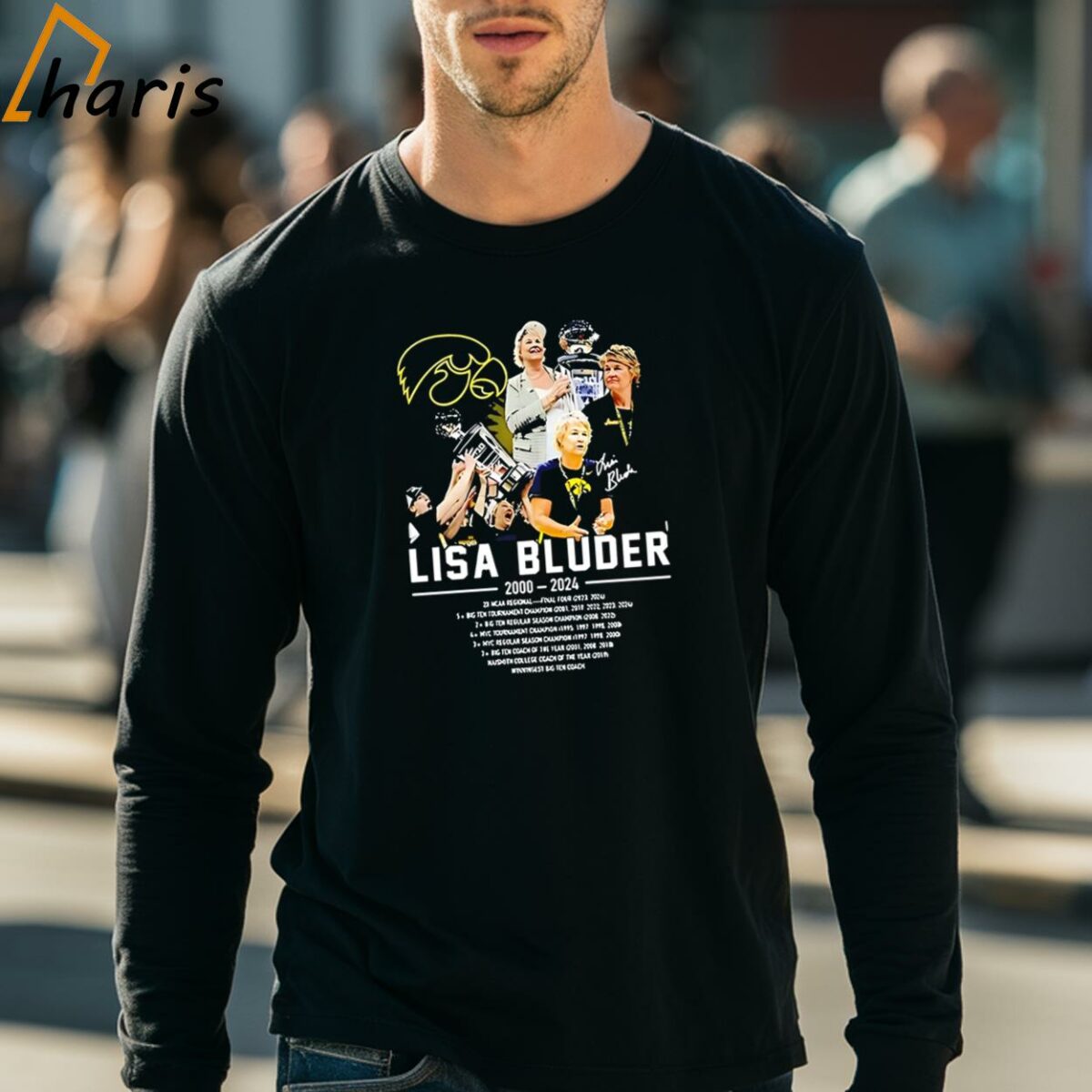 Lisa Bluder 2000 2024 Thank You For The Memories Signature Shirt 4 long sleeve shirt