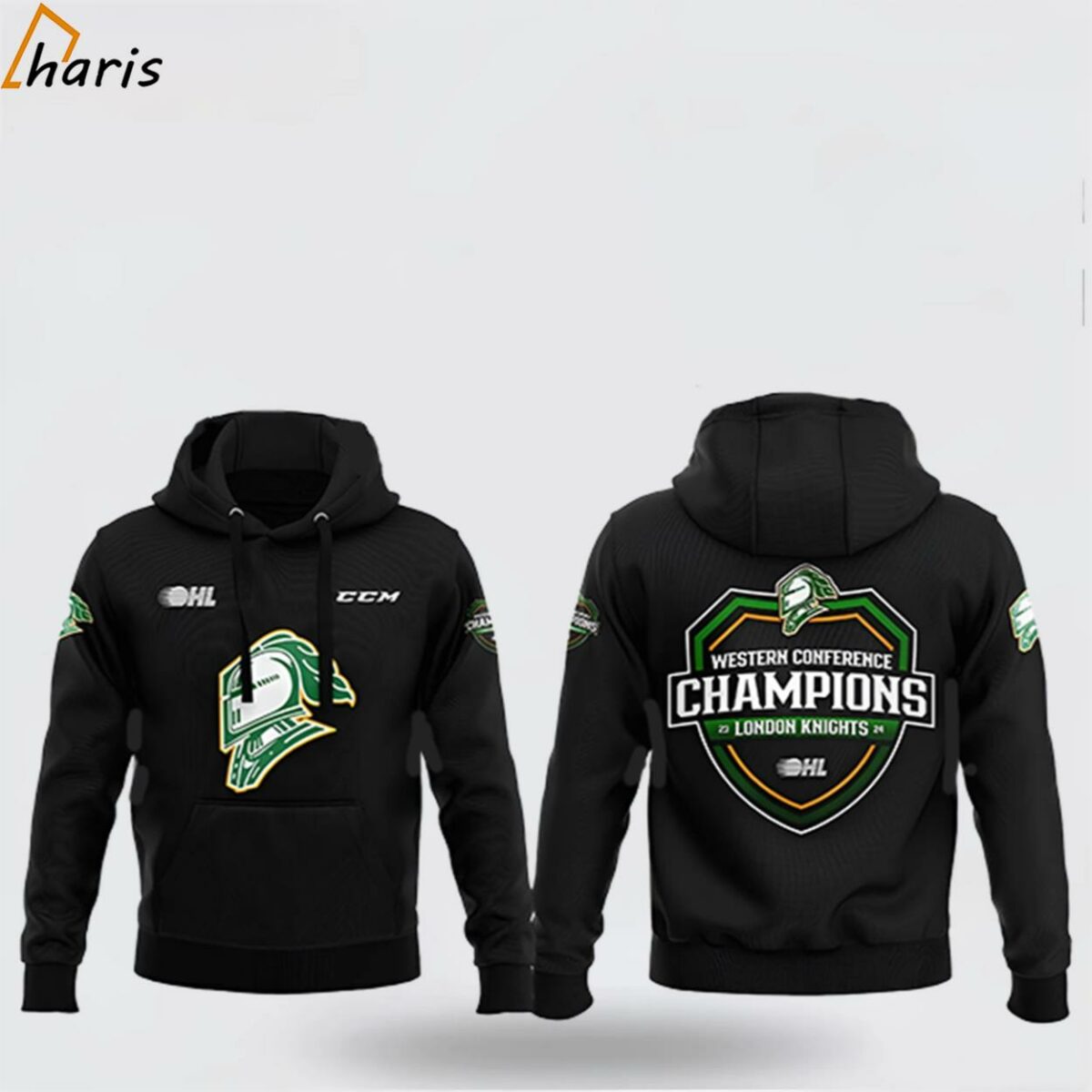 London Knights Are Conference Champions 2024 3D Hoodie 1 jersey