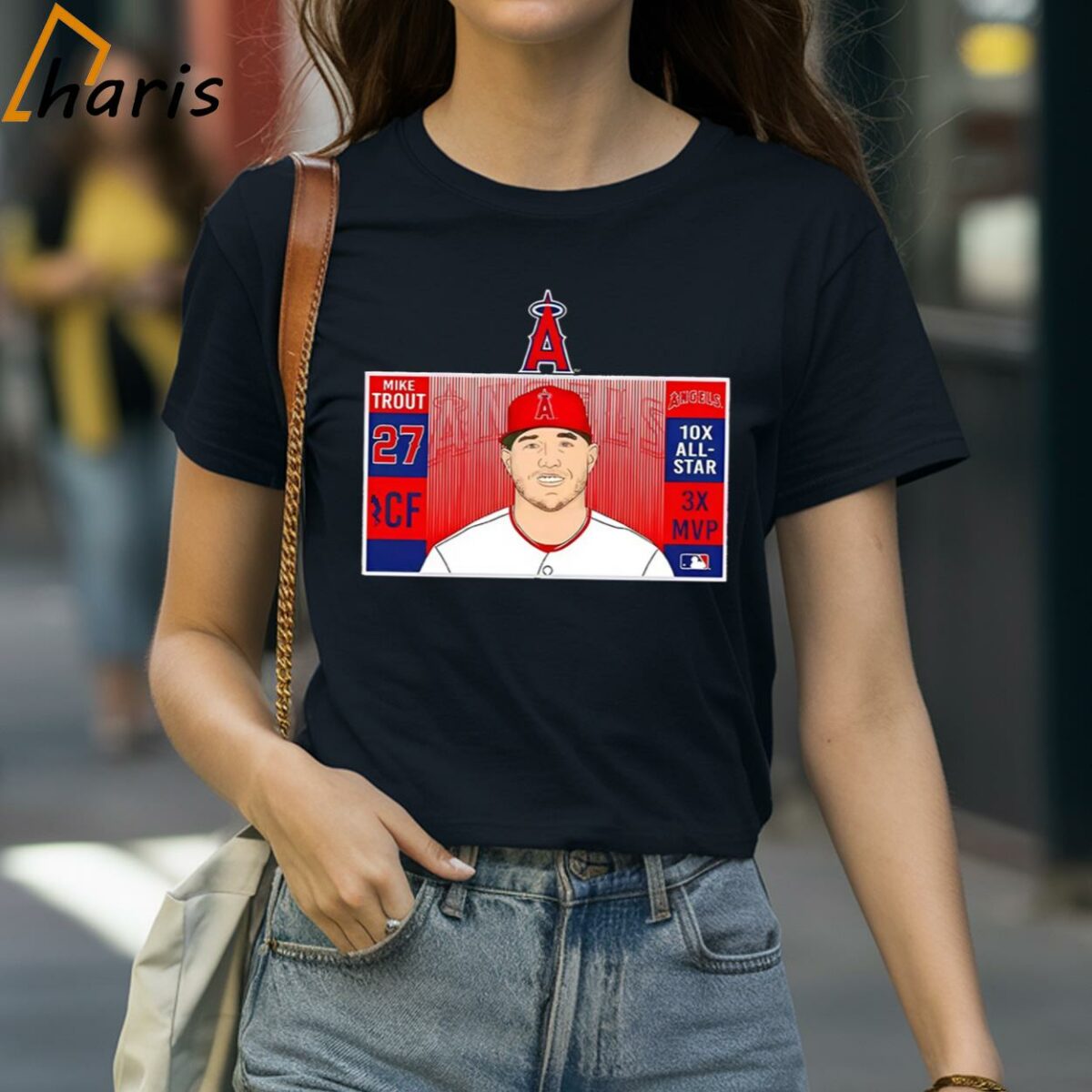 Los Angeles Angels 27 Mike Trout 10x all star 3x MVP shirt 2 shirt