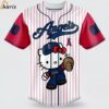 Los Angeles Angels Special Hello Kitty MLB Custom Name Number Baseball Jersey 1 jersey