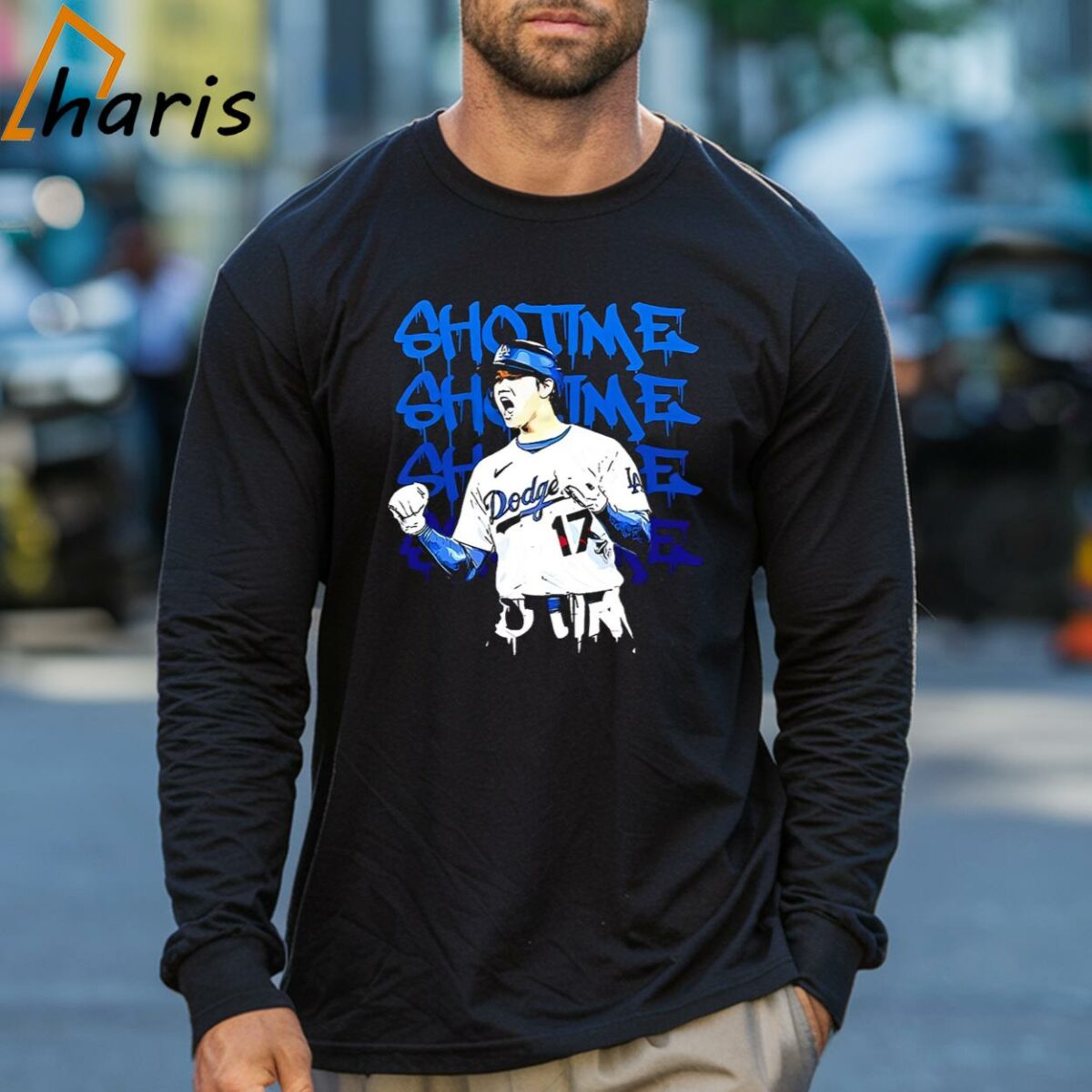 Los Angeles Dodgers Shohei Ohtani Shotime Repeat Shirt 3 Long sleeve shirt