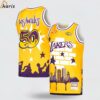 Los Angeles Lakers Fashion Jersey Gold 1 jersey