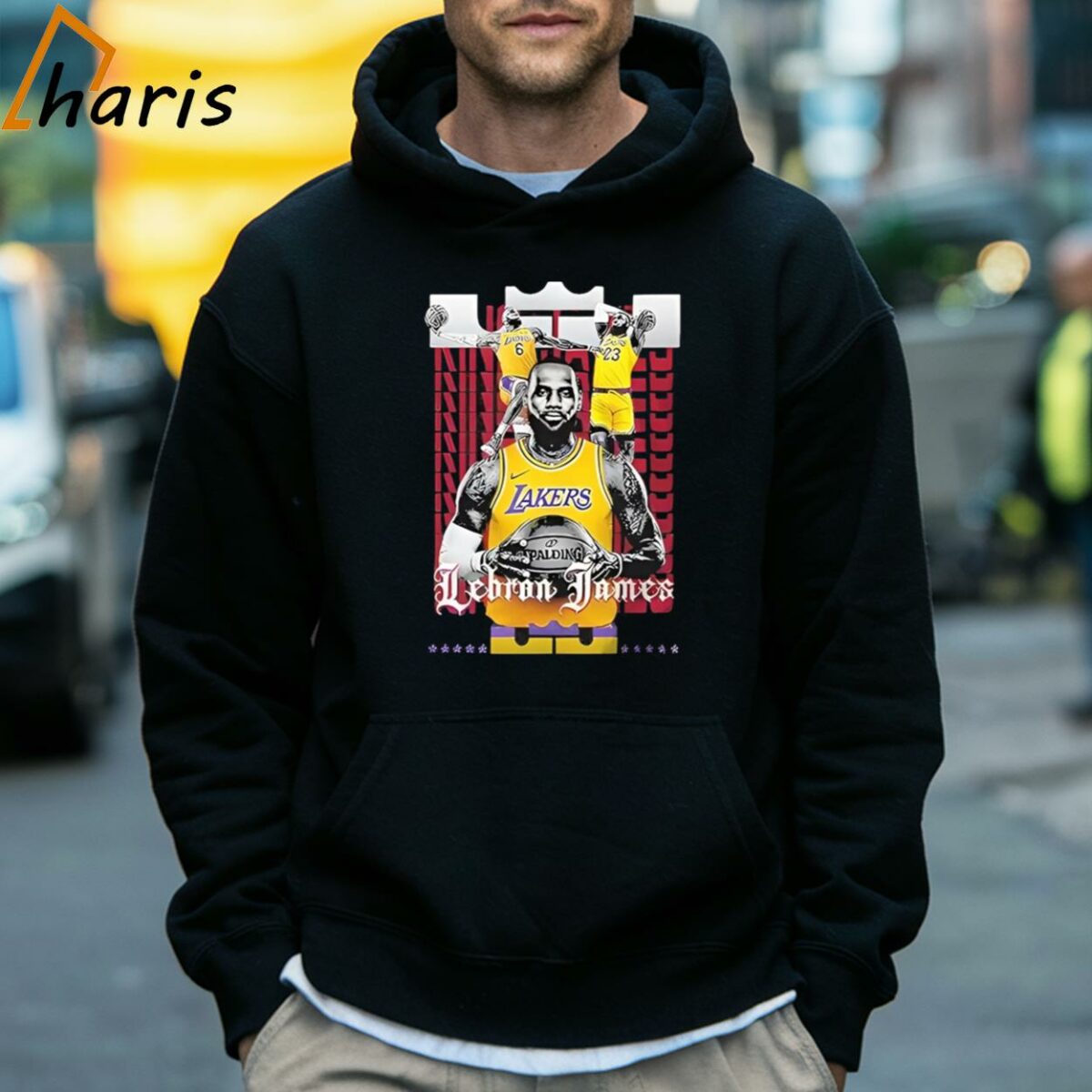 Los Angeles Lakers LeBron James True King Fan T Shirt 5 Hoodie