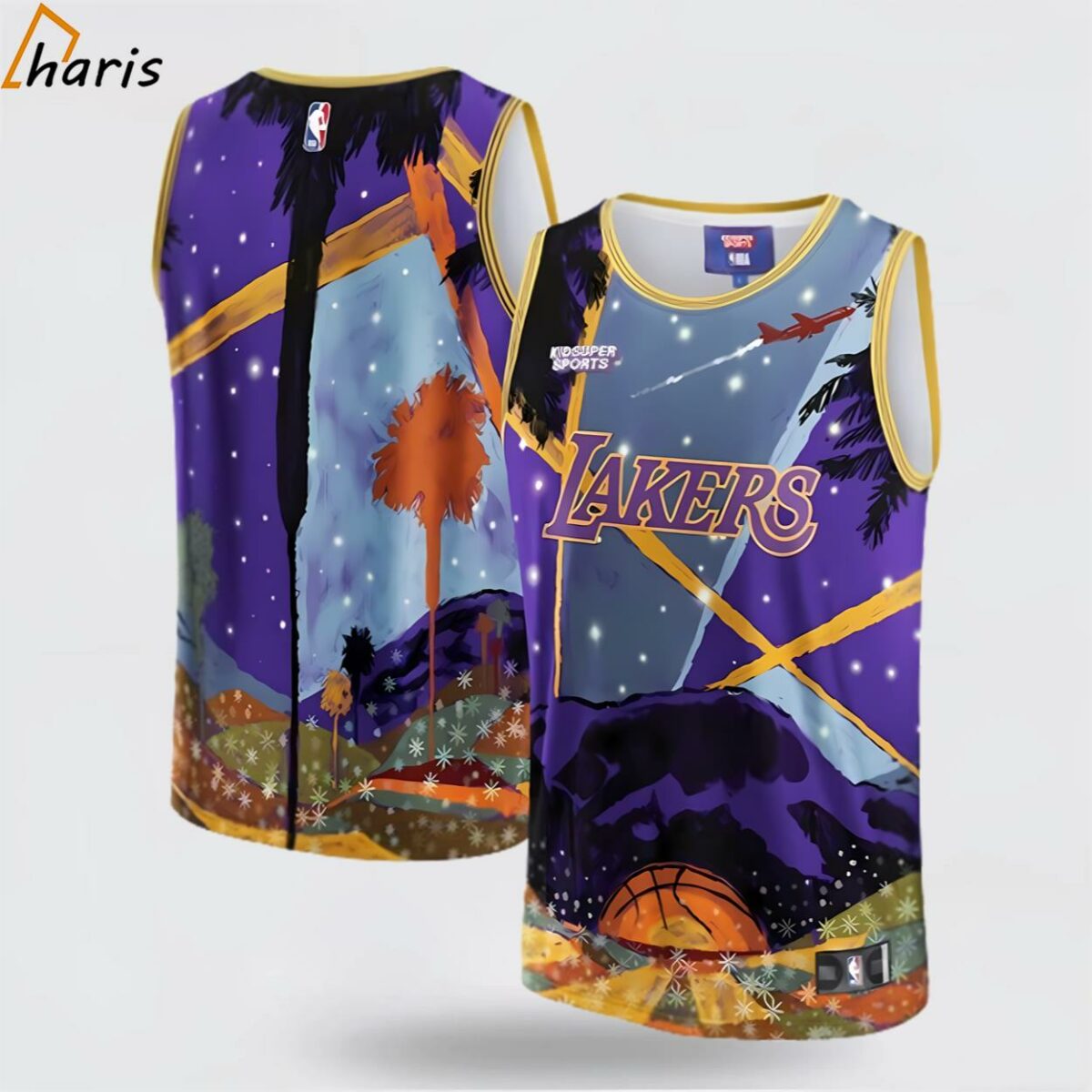 Los Angeles Lakers NBA KidSuper Studios By Fanatics Unisex Hometown Jersey 1 jersey