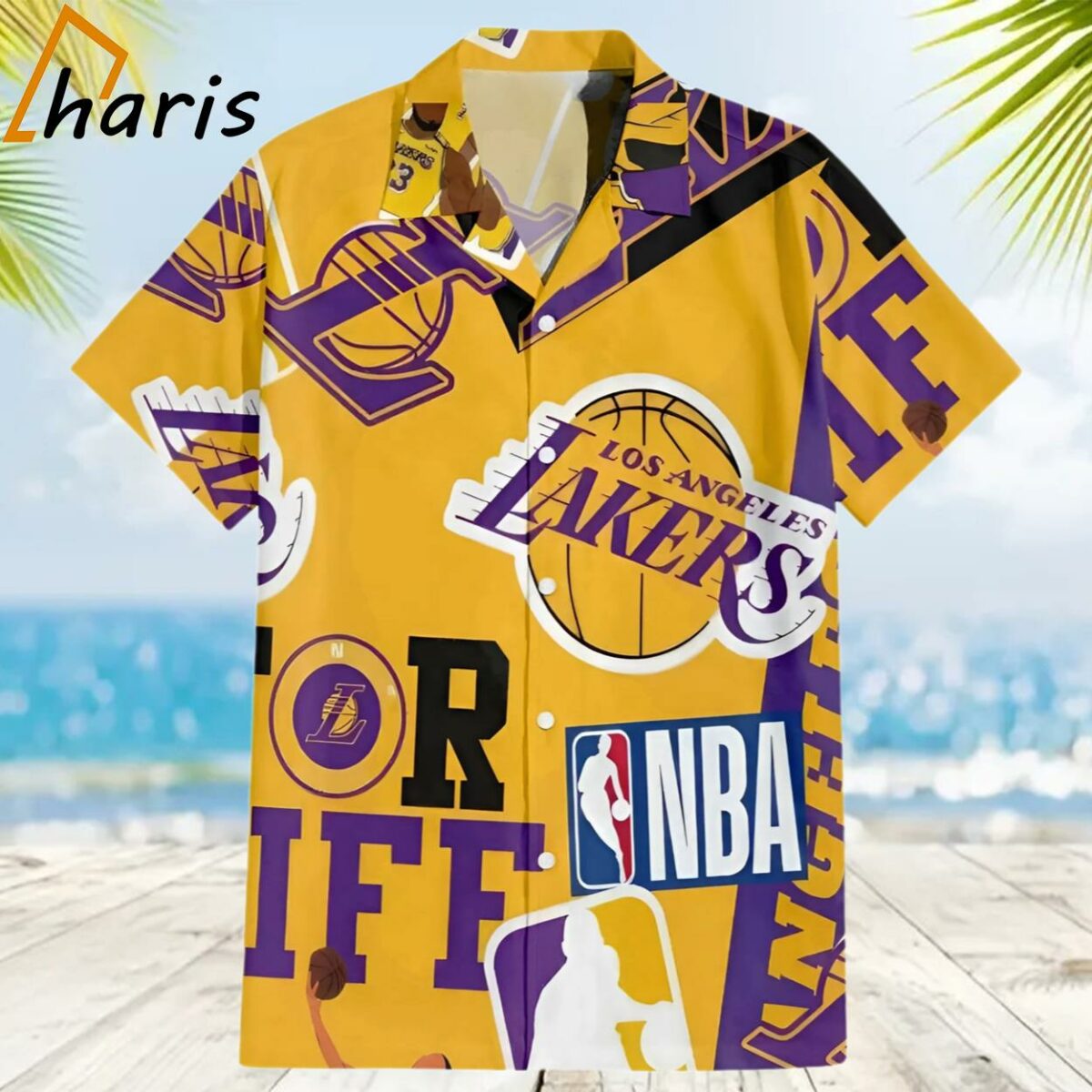 Los Angeles Lakers Team Hawaiian Shirt 2 2