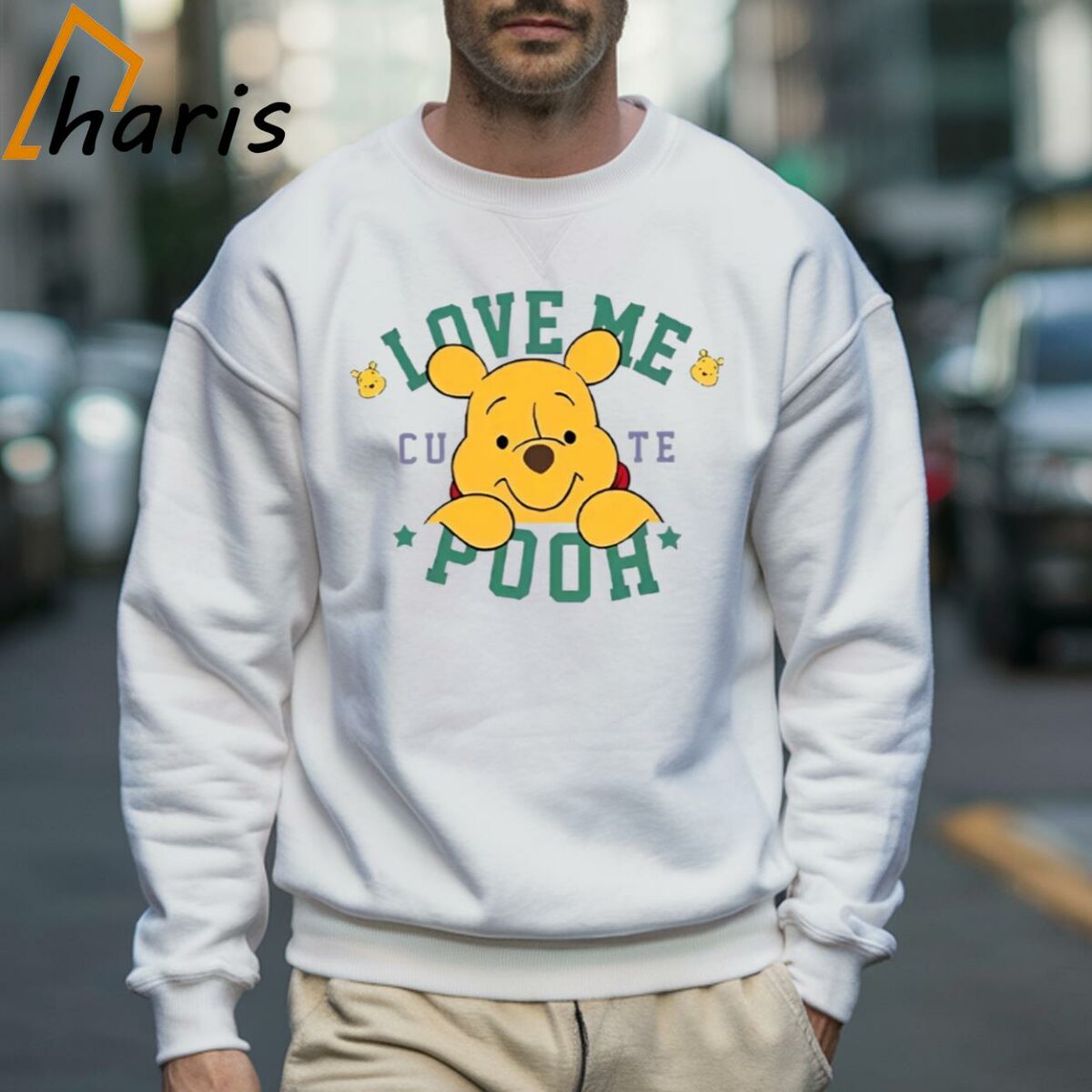 Love Me Cute Winnie Pooh Shirt Walt Disney World Winnie The Pooh 3 Sweatshirt