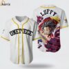 Luffy Gear 4 Baseball Jersey Shirts One Piece Custom Anime 1 jersey
