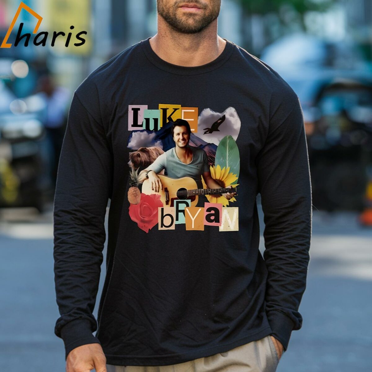 Luke Bryan Country Music 2024 Shirt Gift For Luke Bryan Fan 3 Long sleeve shirt
