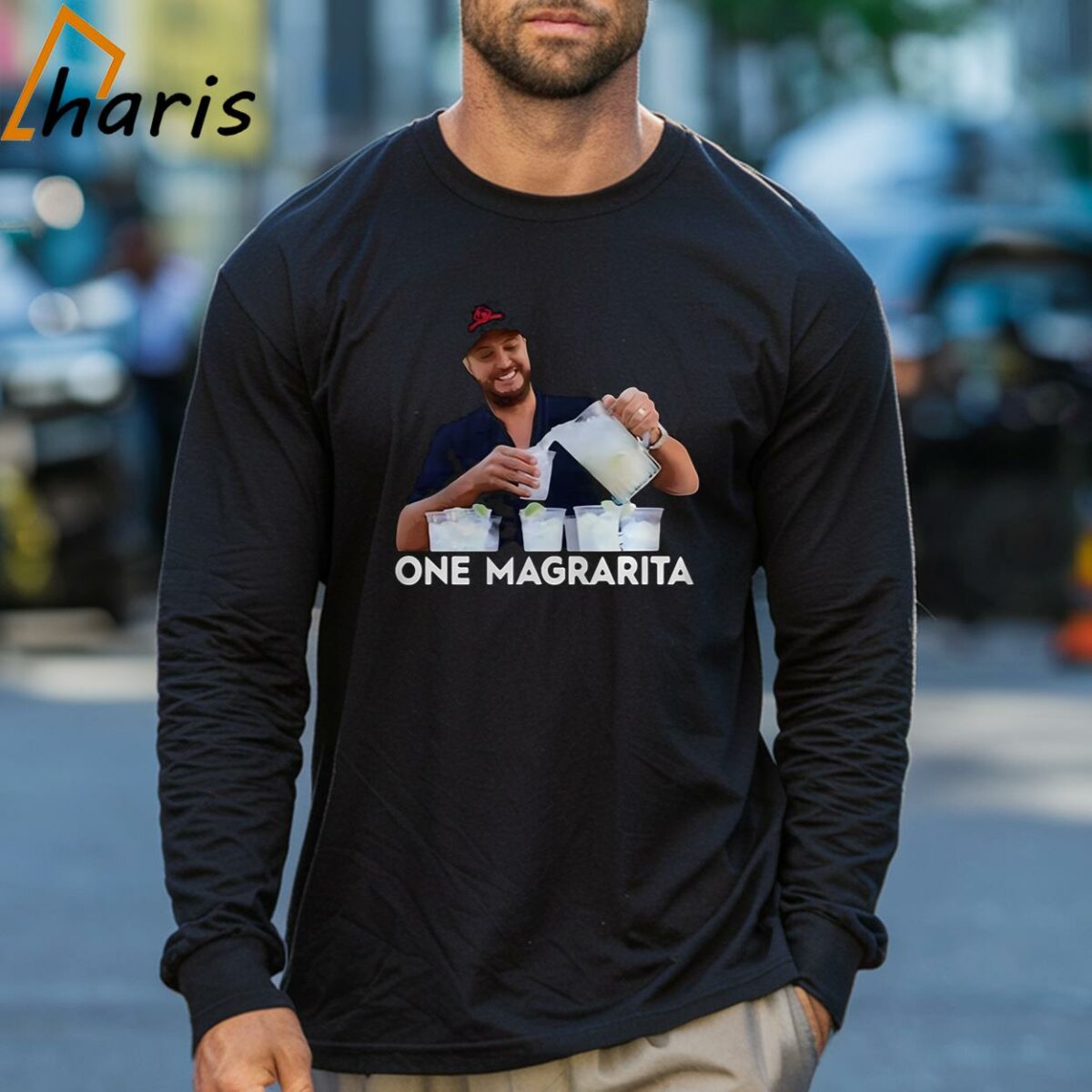 Luke Bryans One Magrarita Shirt 3 Long sleeve shirt