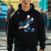 MLB Los Angeles Dodgers Mickey Mouse Player T shirt 3 hoodie