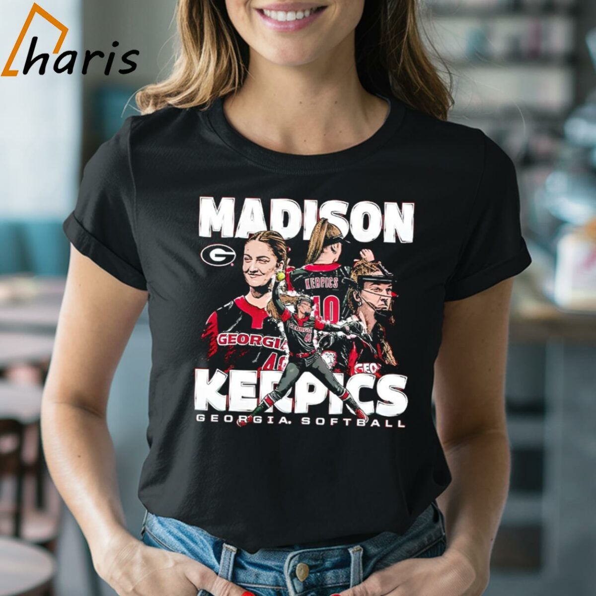 Madison Kerpics Player Georgia NCAA Softball Collage Shirt