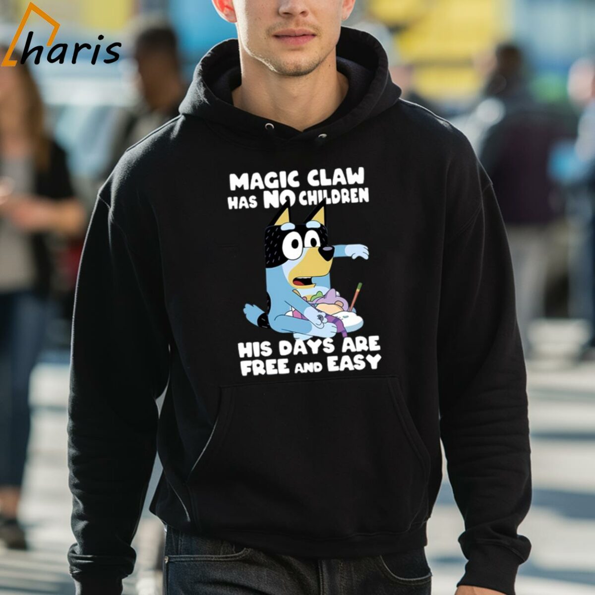 Magic Claw Shirt Bandit Heeler Bluey Dad Classic T shirt 5 hoodie