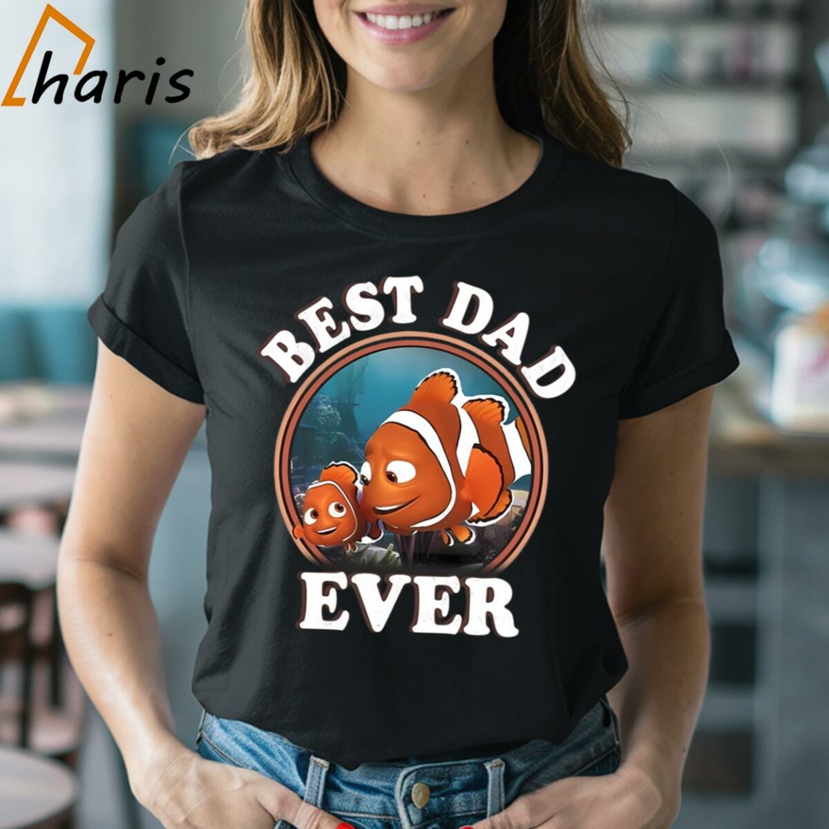 Marlin Best Dad Ever Disney Father Shirt Finding Nemo Characters Day Great 2 Shirt