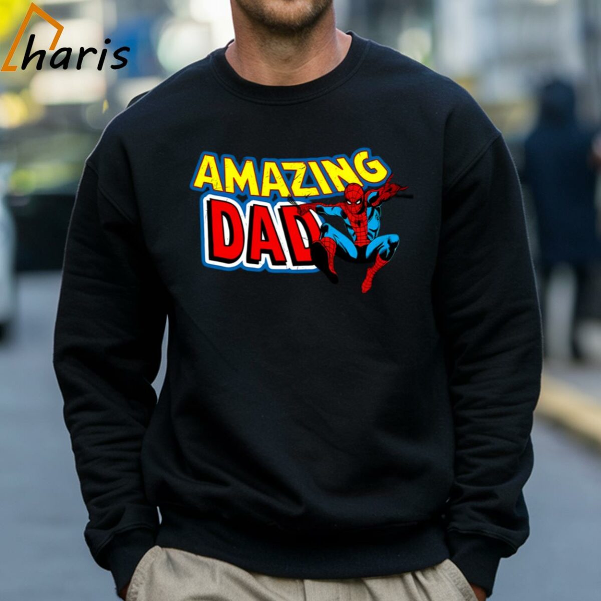 Marvel Spider Man Amazing Dad Comic Book T shirt 4 Sweatshirt