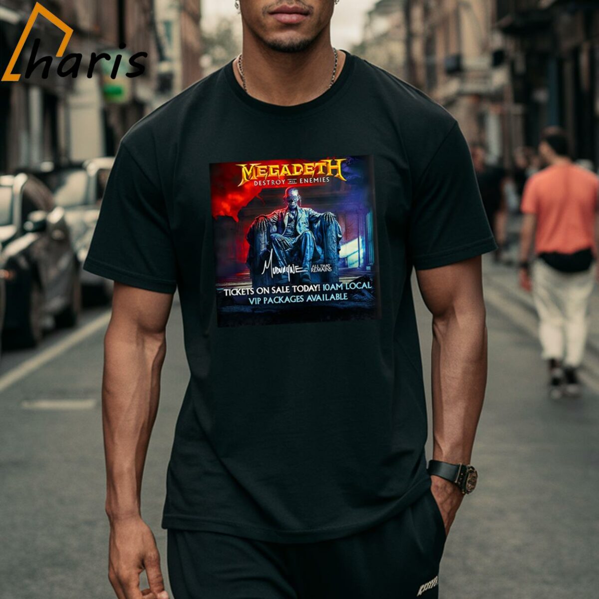 Megadeth Destroy Anemies Music 2024 T Shirt 2 Shirt