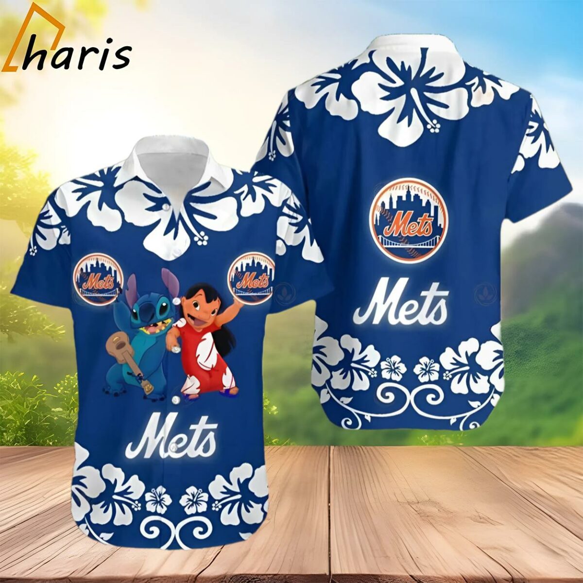 Mets New York Lilo Stitch Hawaiian Shirt 2 3