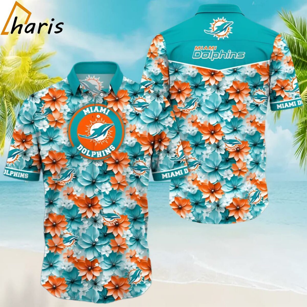 Miami Dolphins Hawaiian Shirt Gifts For The Sports Lover 1 1