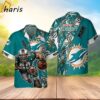 Miami Dolphins NFL Floral Summer Hawaiian Shirt 2 3