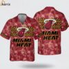 Miami Heat National Basketball Association 2024 Hibiscus Pattern AOP Hawaiian Shirt 1 jersey
