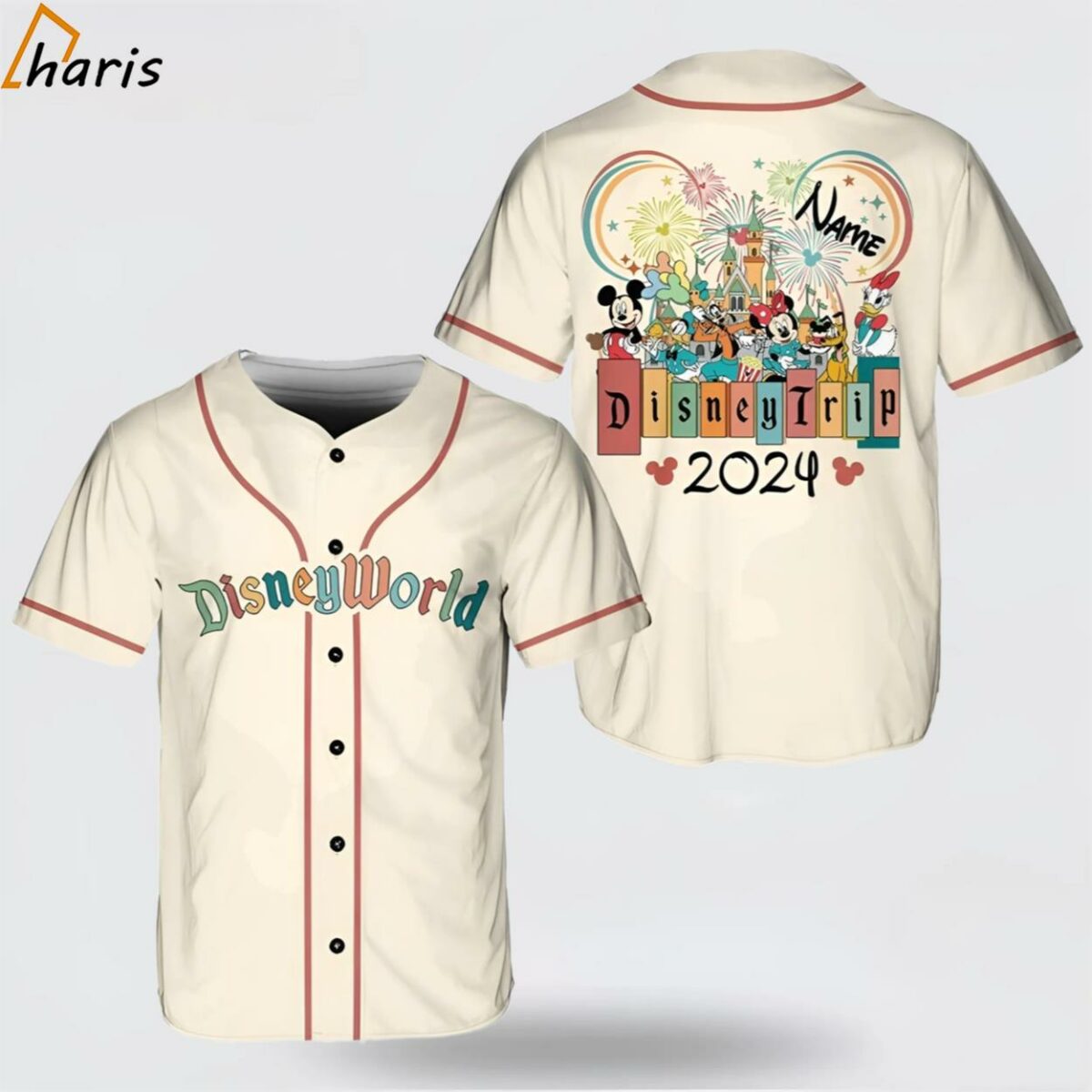 Mickey Mouse Personalized Disney Baseball Jersey 1 jersey