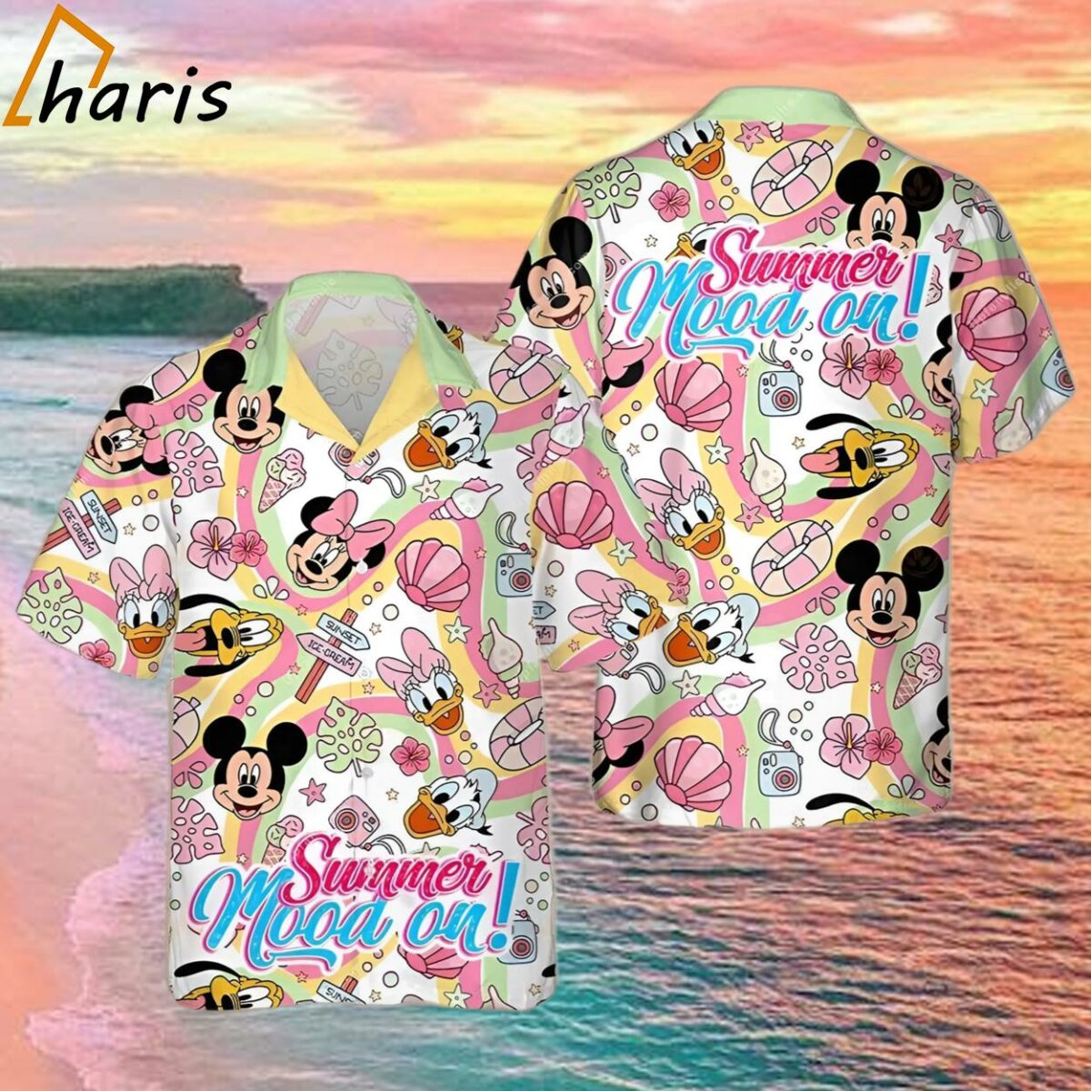 Mickey Mouse Summer Mood On Hawaiian Shirt 1 1