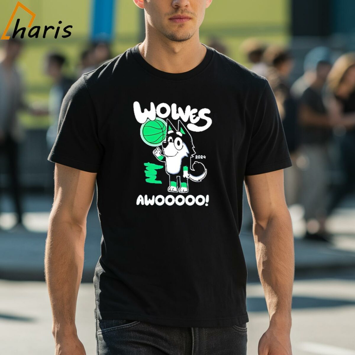 Minnesota Timberwolves Bluey Wolves Awooooo 2024 Shirt 1 shirt